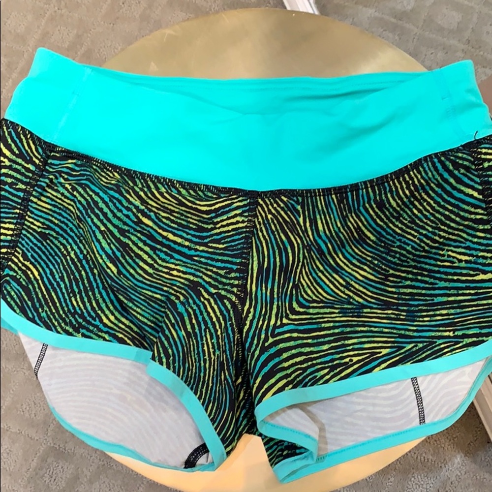 Seawheeze lululemon speed shorts